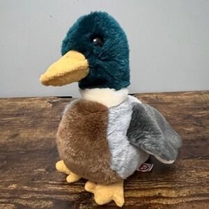 Ty‎ Beanie Buddies Jake the Mallard Duck Plush Vintage 1998